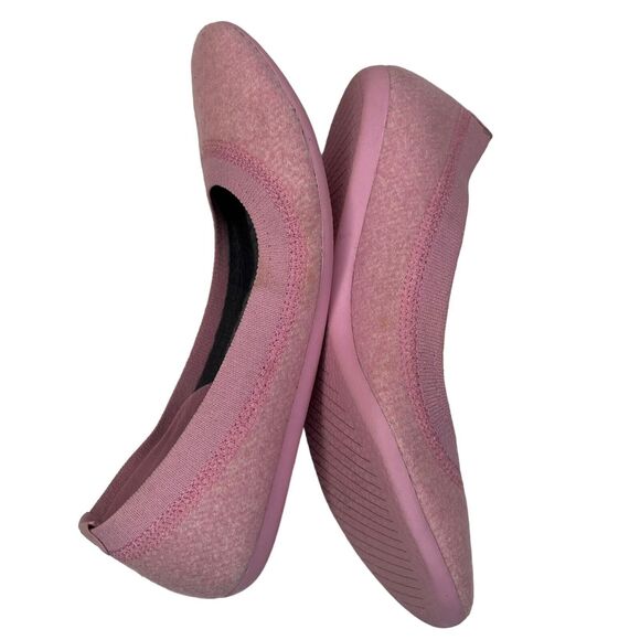 Allbirds Tree Breezers Ballet Flats Women’s Size 6 Pink Wool Slip-On Lightweight - Picture 2 of 13